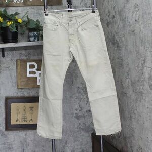 Levi's Straight Leg Regular Fit Khaki Jeans Tan Brown 31x30